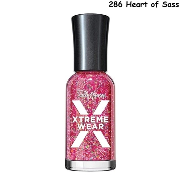 💖3/$15💖 Sally Hansen Hard as Nails Xtreme Wear Polish *286 Heart of Sass* - Picture 3 of 5